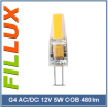 Żarówka LED G4 12V AC/DC 5W COB 480lm