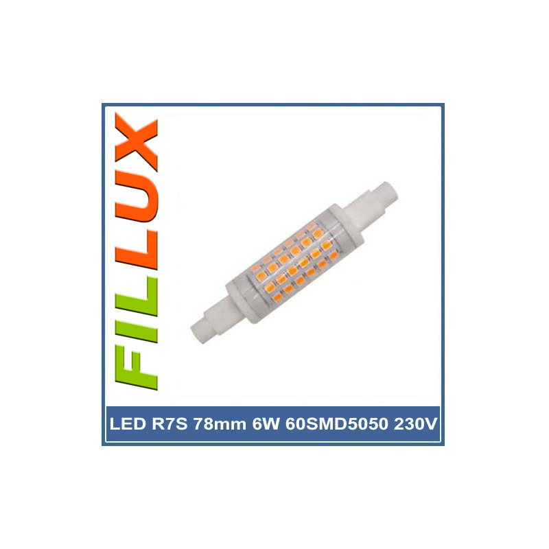 LED R7S 78MM 230V 6W 800LM