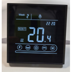 Regulator Pokojowy PHILUX - czarny - WiFi TUYA