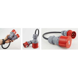 ADAPTER SIŁOWY REDUKCJA PRZEJŚCIÓWKA 16A na 32A 5P