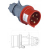 ADAPTER SIŁOWY REDUKCJA PRZEJŚCIÓWKA 16A na 32A 5P